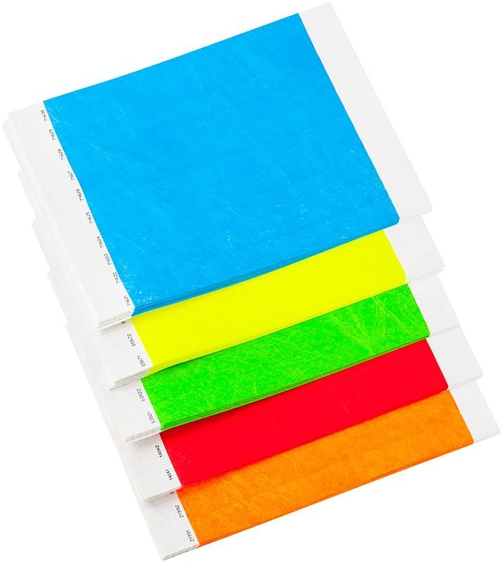 TYVEK inkjet printable wristbands